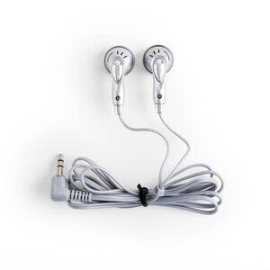 Uninex Earbud Stereo Earphone with 3.5mm Plug (2 Pack)